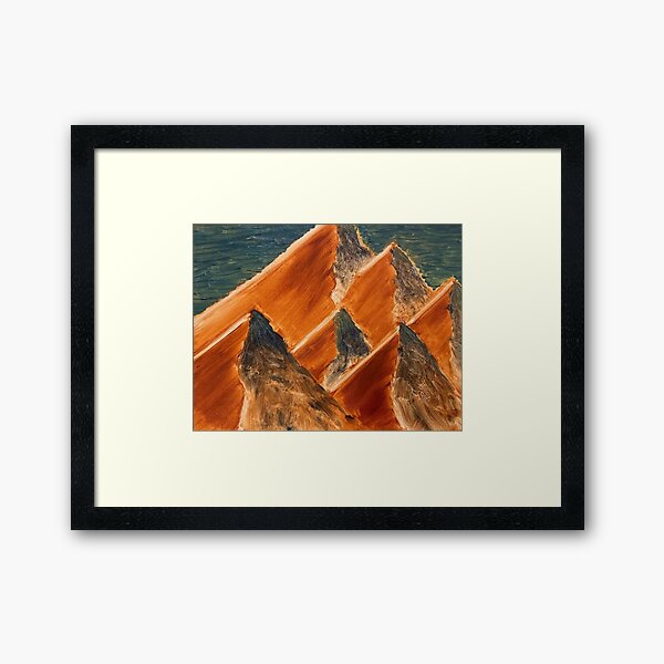 Item preview, Mountain Oil Painting designed and sold by Emma Jabbari.