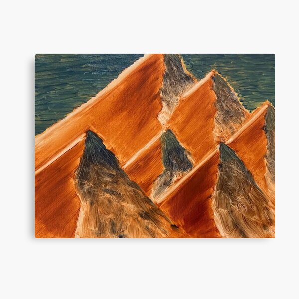 Item preview, Mountain Oil Painting designed and sold by Emma Jabbari.