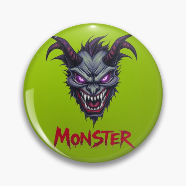 Item preview, Monster Head designed and sold by Uncle Monkey Creates.