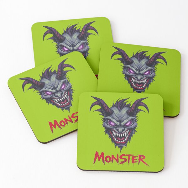 Item preview, Monster Head designed and sold by Uncle Monkey Creates.