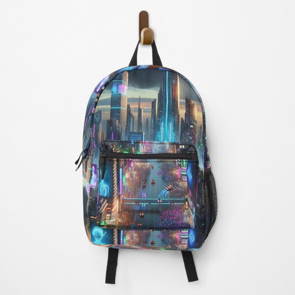 Item preview, Futuristic Neon City designed and sold by Showstroopart Christian Velazquez.