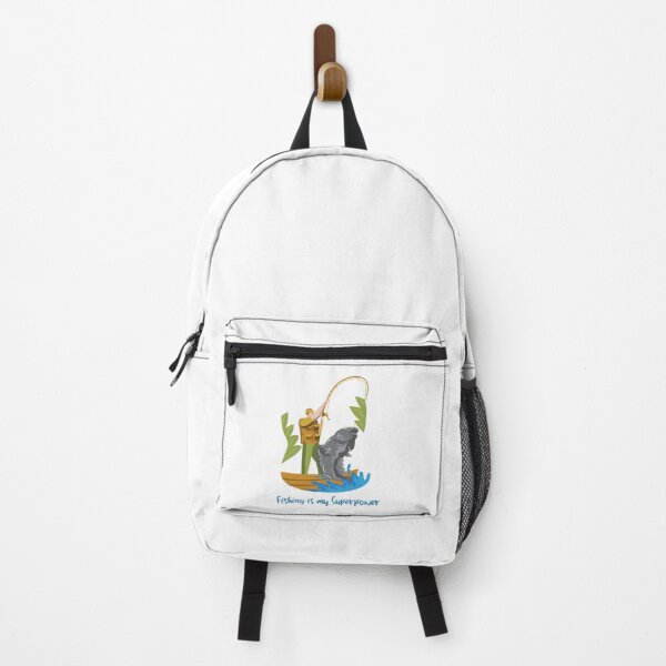Vista previa del artículo con la obra «La pesca es mi superpoder», diseñado y vendido por Delightful Wholeness.