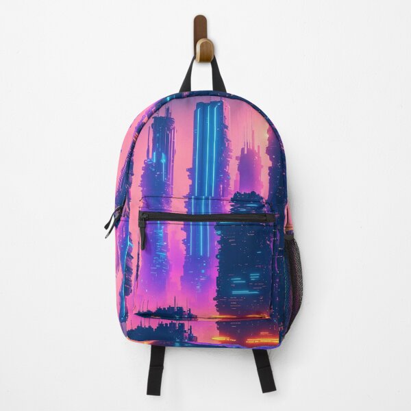 Item preview, Synthwave Neon City designed and sold by Showstroopart Christian Velazquez.