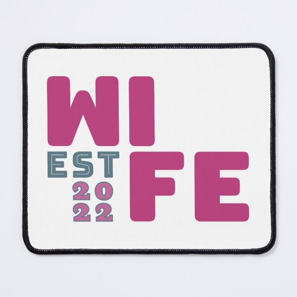 Item preview, Wife Established 2022 - Newlywed Bridal Shower Anniversary Gift V2 designed and sold by MoePark.