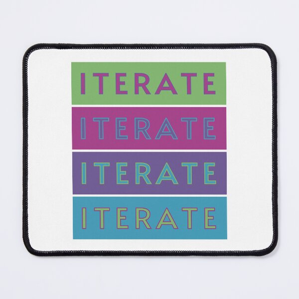 Item preview, Iterate - Be Agile - Lather Rinse Repeat designed and sold by MoePark.