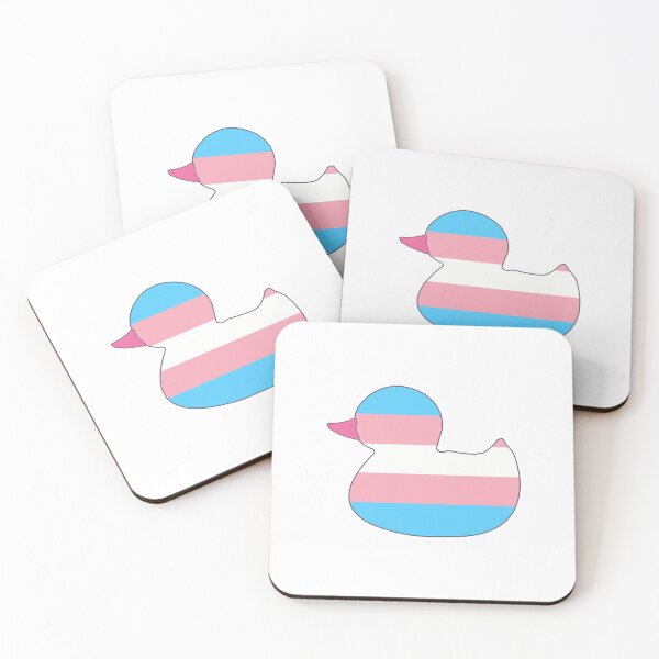 Item preview, Transgender Ally Support Rubber Ducky designed and sold by MoePark.