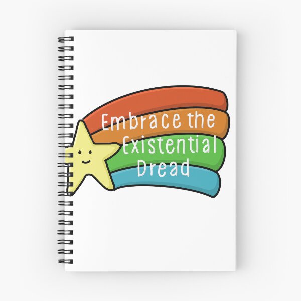 Item preview, Embrace the existential dread designed and sold by Bookreader123.