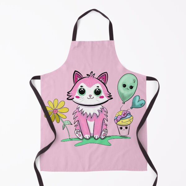 Item preview, Kawaii cute kitten with friends designed and sold by altairaleon.