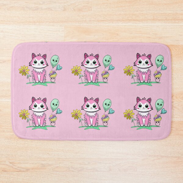 Item preview, Kawaii cute kitten with friends designed and sold by altairaleon.