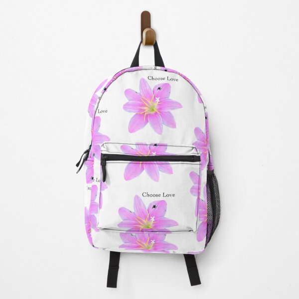 Item preview, Choose love, pink rain lily designed and sold by Josephine Ethereal.