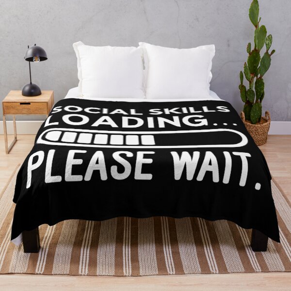 Item preview, Social Skills Loading… Please Wait - Funny Introvert designed and sold by chantastical.