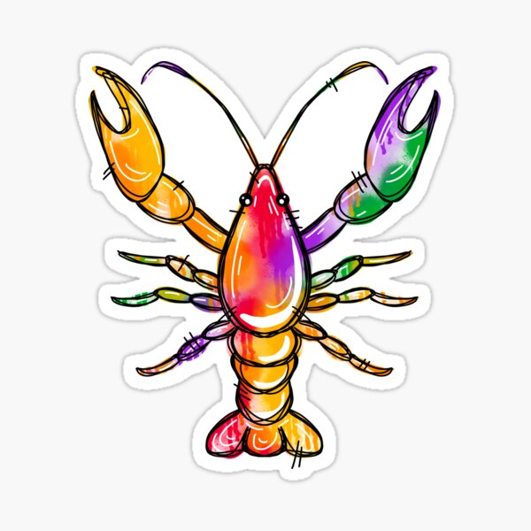 Item preview, Rainbow Crawfish  designed and sold by missmann.