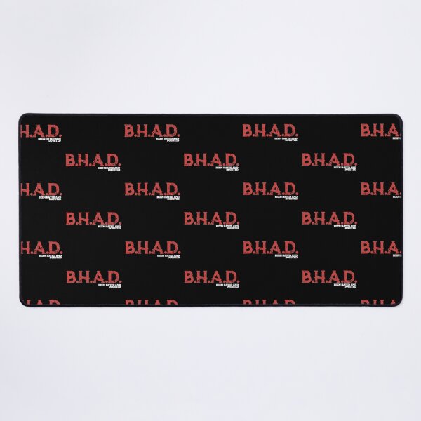 Item preview, B.H.A.D. - Been Hated and Doubted - Gritty Red Trendy Design designed and sold by Zuriel Hargrove.