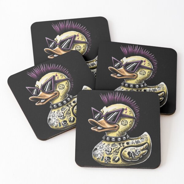 Item preview, Punk Duck Duckling Punk Rocker designed and sold by TynesDesign.