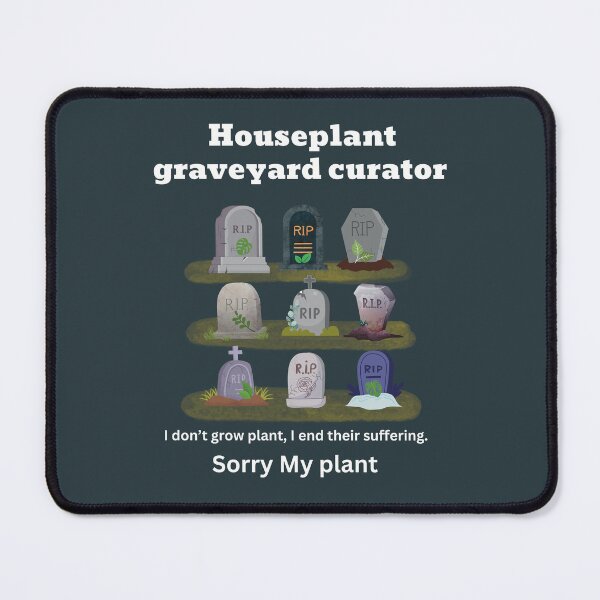 Item preview, Houseplant graveyard curator designed and sold by Boho colorful fun.