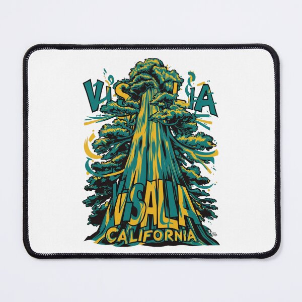 Artikelvorschau, Lebendiges Visalia: Pop-Art-Sequoia entworfen und verkauft von MoMidoStore.