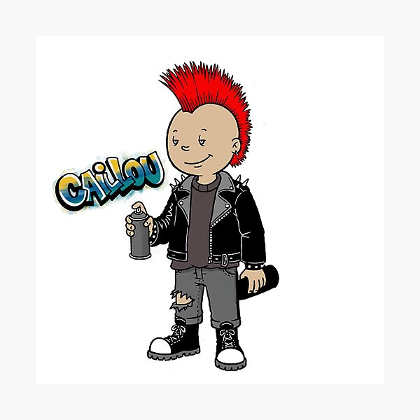 Item preview, Punk Caillou designed and sold by Dothestarkman.