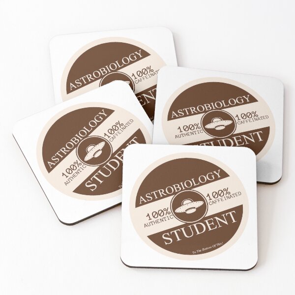 Item preview, Astrobiology Student Coffee Label designed and sold by To The Bottom Of This!.