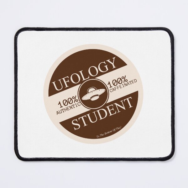 Item preview, UFOlogy Student Coffee Label designed and sold by To The Bottom Of This!.