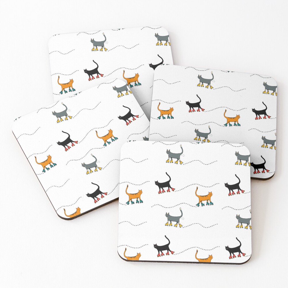 Item preview, Coasters (Set of 4) designed and sold by Onehappyhook.