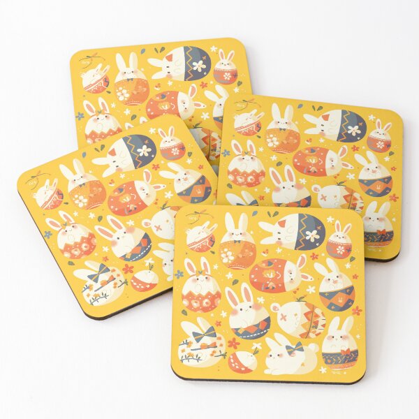 Item preview, Cute Bunny Easter Eggs designed and sold by WinfinityStudio.