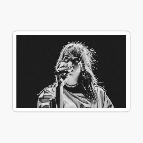 Item preview, Billie Live In Concert Black and White designed and sold by oncloudshan.