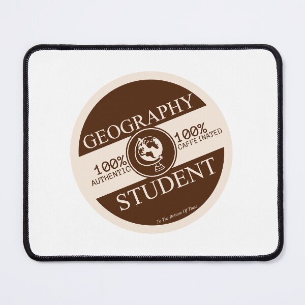 Item preview, Geography Student: Coffee Label designed and sold by To The Bottom Of This!.