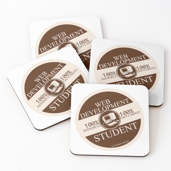 Item preview, Web Development Student: Coffee Label designed and sold by To The Bottom Of This!.