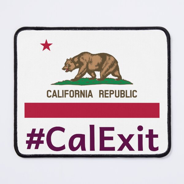 Item preview, #CalExit - Purple text designed and sold by VK2YJS.