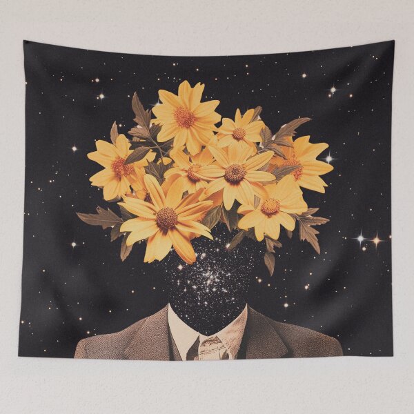 Item preview, Flower Star Man designed and sold by Dani Moffet.