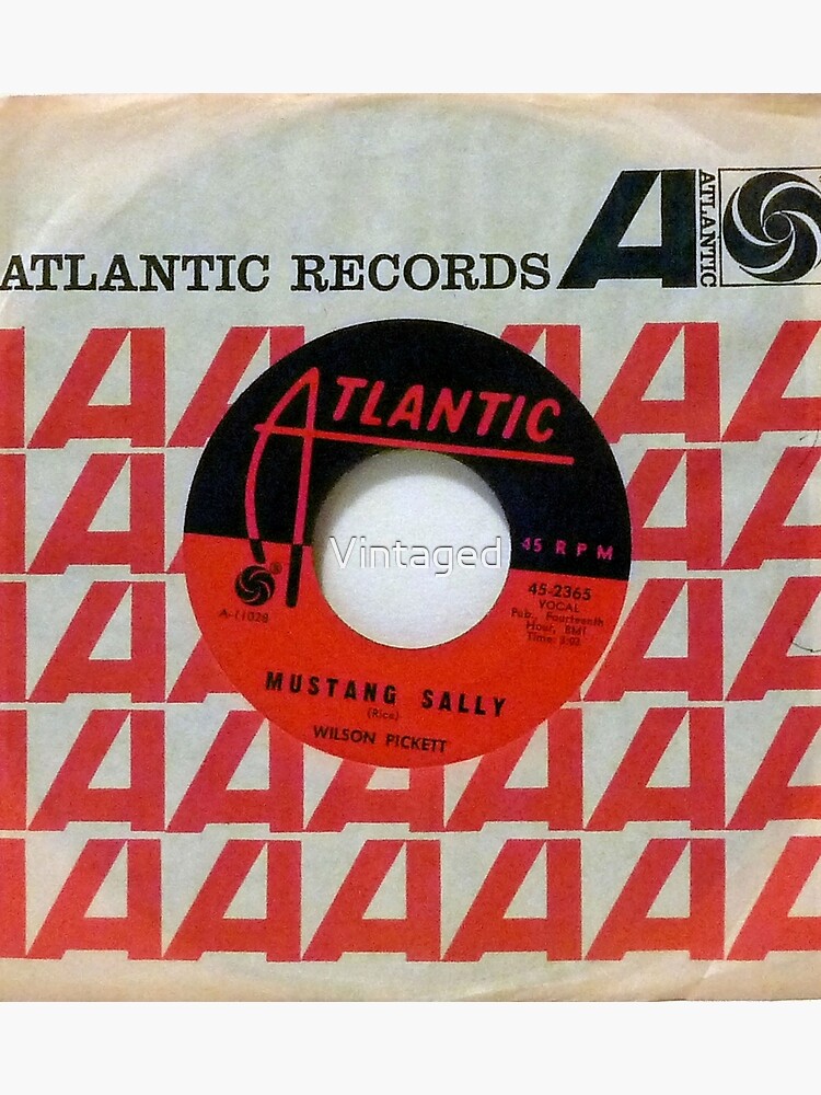 Wilson Pickett, Mustang Sally, Soul, Funk, 45 by Vintaged