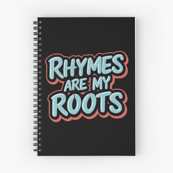 Item preview, Rhymes are my roots Beat Machine The Rhythm Never Stops designed and sold by RadDeck.