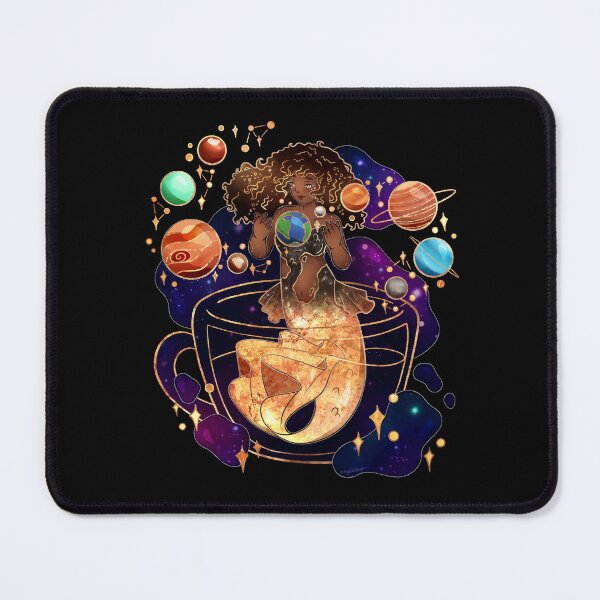 Item preview, Mermaid Teacup - Solar System Mermaid designed and sold by heysoleilart.