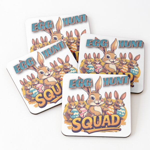 Item preview, Egg Hunt Squad – Vintage 70s Retro Easter Bunny & Team designed and sold by bannzy.