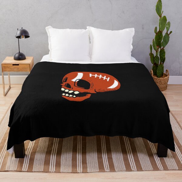 Item preview, American Football Ball On A Skull Face designed and sold by GabrieSketcham.
