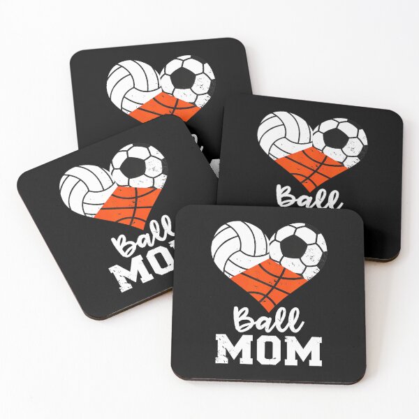 Item preview, Ball Mom Funny Volleyball Soccer Basketball Mom designed and sold by Masonixem.