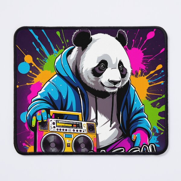 Item preview, Boom Box Panda Street Art Graffiti designed and sold by Dino-Lune.
