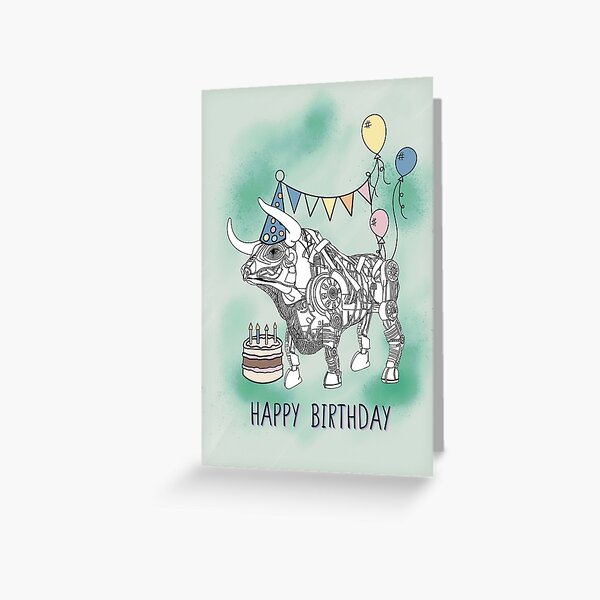 Item preview, Ozzy Birthday Card  designed and sold by thecraftybrum.