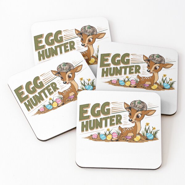 Item preview, Egg Hunter Deer Buck Hunting Easter designed and sold by ArtFromBeyond.