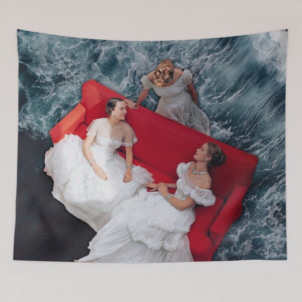 Item preview, Relaxing Ocean Sofa designed and sold by Dani Moffet.