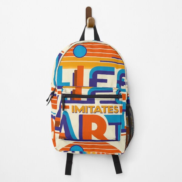 Item preview, life imitates art, typography designed and sold by maxmaj.