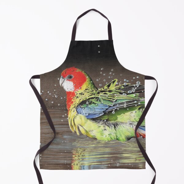 Item preview, RELIEF - Eastern Rosella designed and sold by Frances McMahon Watercolour Bird Artist.