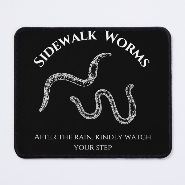 Item preview, Sidewalk Worms - Dark designed and sold by newbyventures.