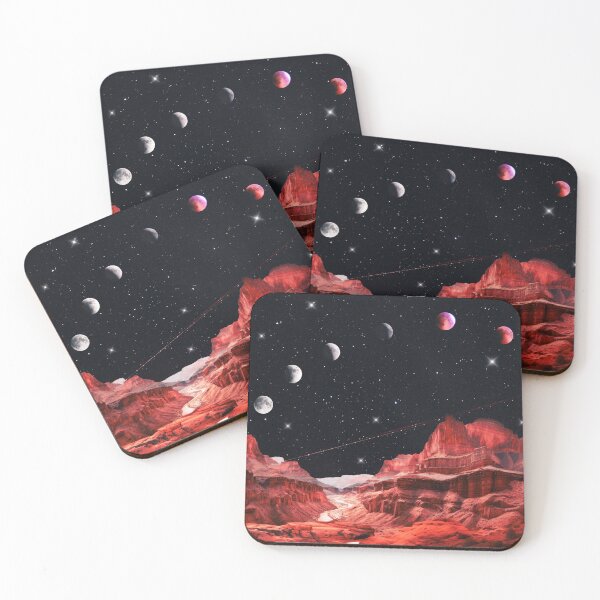 Item preview, Red Desert Lunar Eclipse designed and sold by Dani Moffet.