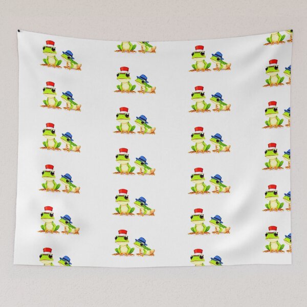 Item preview, Frog Art - Sticker Set of Two designed and sold by Earth Nature Creations.