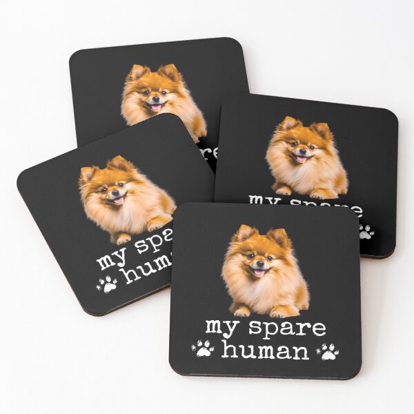 Item preview, Funny Pomeranian – "My Spare Human" Cute Dog Lover Design designed and sold by Fredster1966.