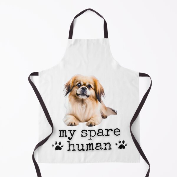 Item preview, Funny Pekingese – "My Spare Human" Cute Dog Lover Design designed and sold by Fredster1966.