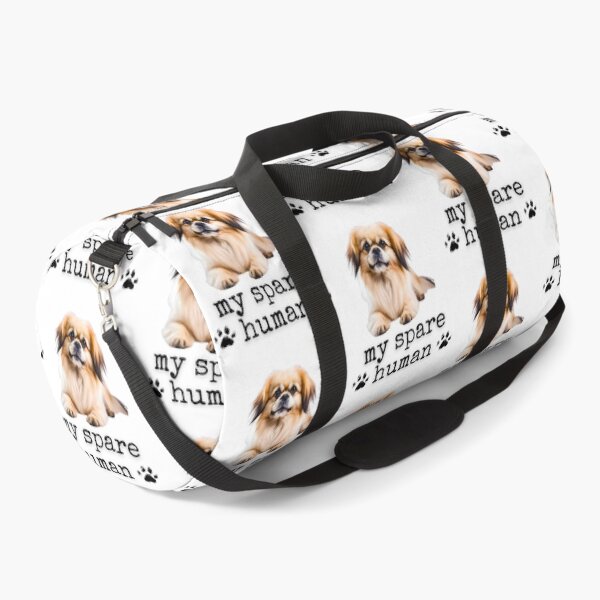 Item preview, Funny Pekingese – "My Spare Human" Cute Dog Lover Design designed and sold by Fredster1966.