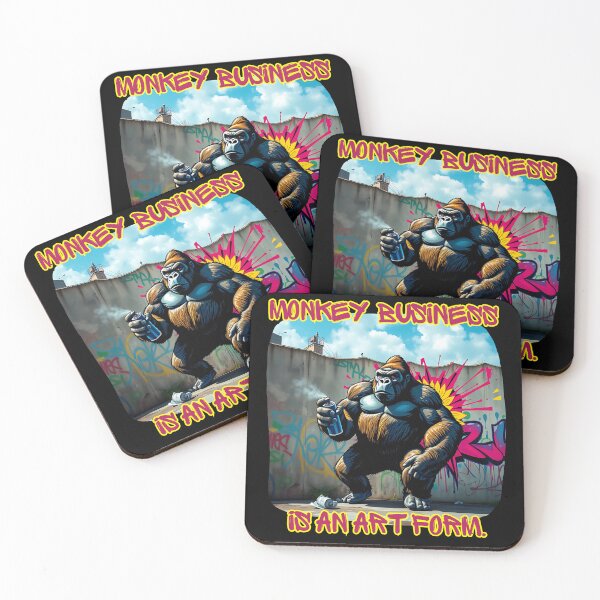Item preview, Cool Graffiti Gorilla designed and sold by Dino-Lune.