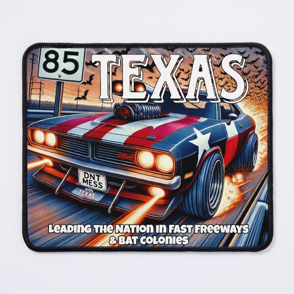 Item preview, Texas Freeways & Bats designed and sold by AndromedaFlyby.